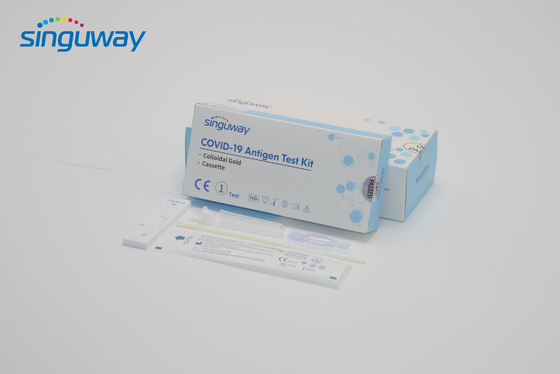 Zestaw do szybkiego autotestu One Step Kaseta szybkiego testu antygenowego H Pylori ze złota koloidalnego