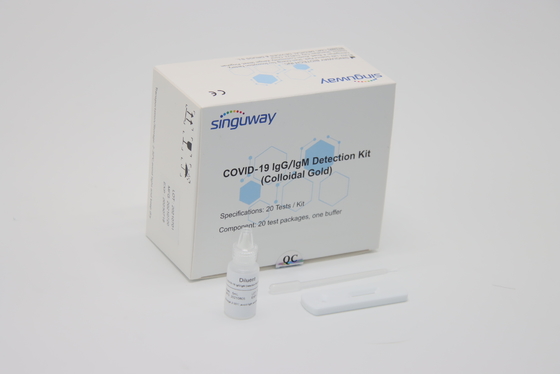 Zestaw szybkiego testu przeciwciał z plastikową kasetą 5 ~ 15 minut Autotest ODM