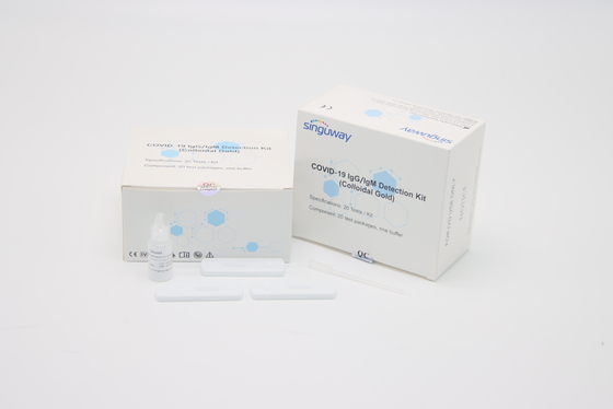 Immunochromatograficzny zestaw do samodzielnego szybkiego testu przeciwciał 98,3% zestaw do badania choroby