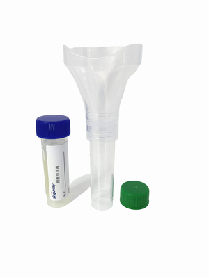 Jednorazowe zestawy do pobierania śliny DNA o pojemności 5 ml 10 ml z roztworem 2 ml